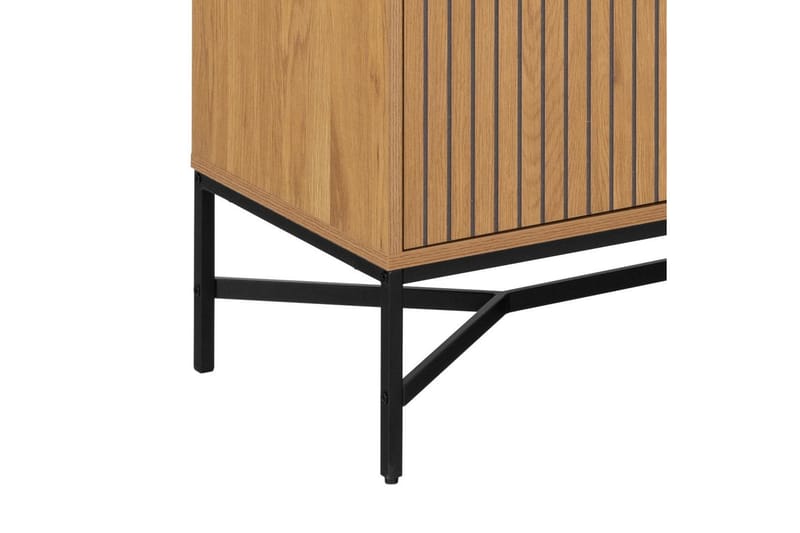 Minu Vitriinikaappi 80x180 cm - Luonnonväri - Säilytys - Kaappi - Vitriini