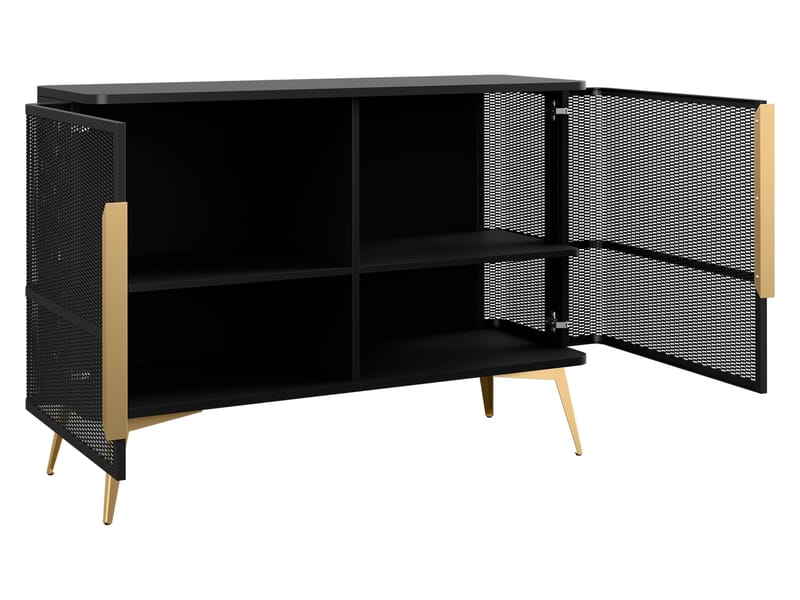 Mireva senkki 120 cm - beige, kulta - Säilytys - Kaappi - Baarikaappi