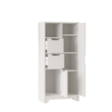 Monikäyttöinen kaappi Homitis Libero (71 x 140 x 34 cm) Valkoinen - Säilytys - Kaappi - Säilytyskaappi