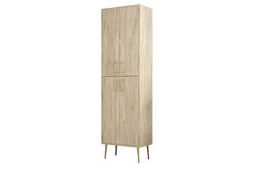 Retzow Korkeakaappi - Beige - Säilytys - Kaappi - Säilytyskaappi