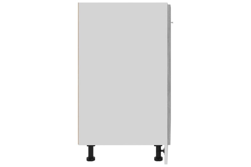 Alakaappi betoninharmaa 60x46x81,5 cm lastulevy - Harmaa - Säilytys - Kaappi - Säilytyskaappi