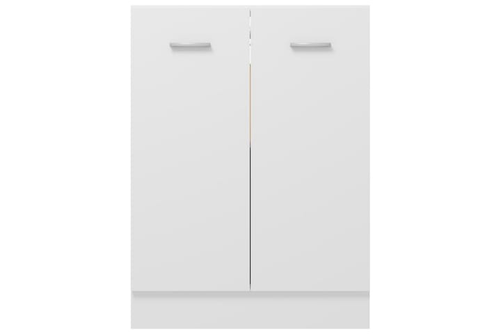 Alakaappi valkoinen 60x46x81,5 cm lastulevy - Valkoinen - Säilytyskaappi - Keittiökaappi