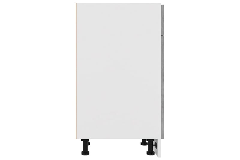 Alalipastokaappi betoninharmaa 50x46x81,5 cm lastulevy - Harmaa - Säilytys - Kaappi - Säilytyskaappi