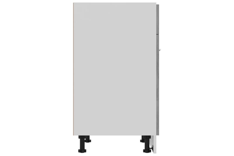 Alalipastokaappi betoninharmaa 60x46x81,5 cm lastulevy - Harmaa - Säilytys - Kaappi - Säilytyskaappi