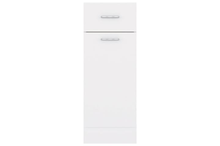 Alalipastokaappi valkoinen 30x46x81,5 cm lastulevy - Valkoinen - Keittiökaappi - Säilytyskaappi