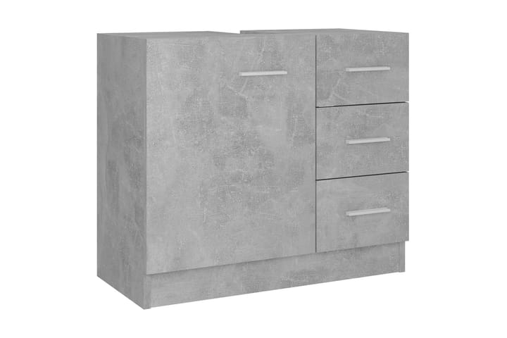 Allaskaappi betoninharmaa 63x30x54 cm lastulevy - Harmaa - Keittiökaappi - Säilytyskaappi
