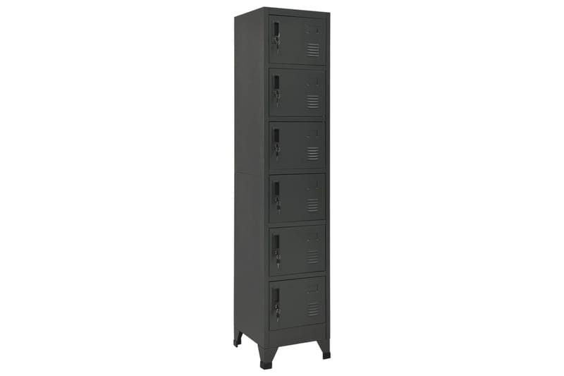 beBasic Pukukaappi antrasiitti 38x40x180 cm teräs - Antrasiitti - Säilytys - Kaappi - Säilytyskaappi