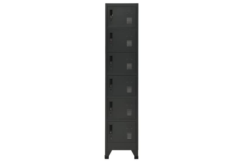 beBasic Pukukaappi antrasiitti 38x40x180 cm teräs - Antrasiitti - Säilytys - Kaappi - Säilytyskaappi