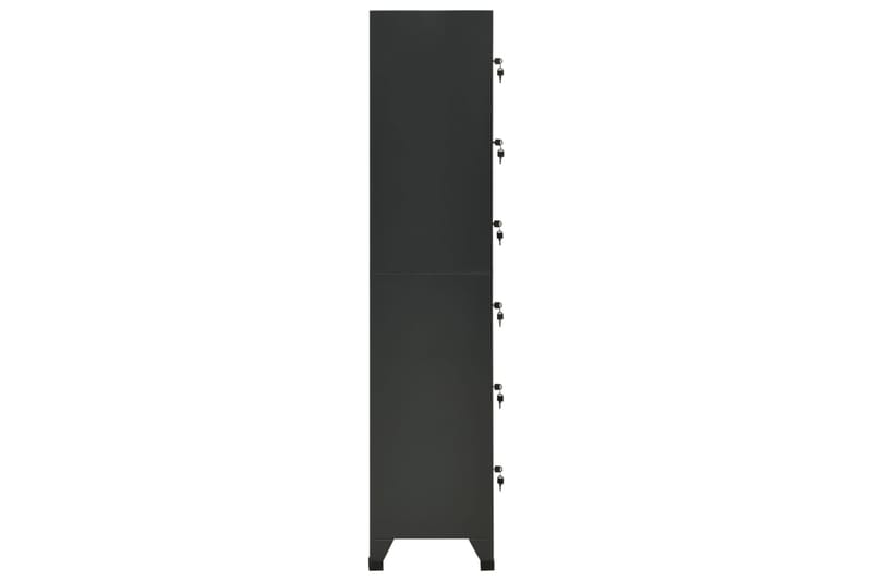 beBasic Pukukaappi antrasiitti 38x40x180 cm teräs - Antrasiitti - Säilytys - Kaappi - Säilytyskaappi