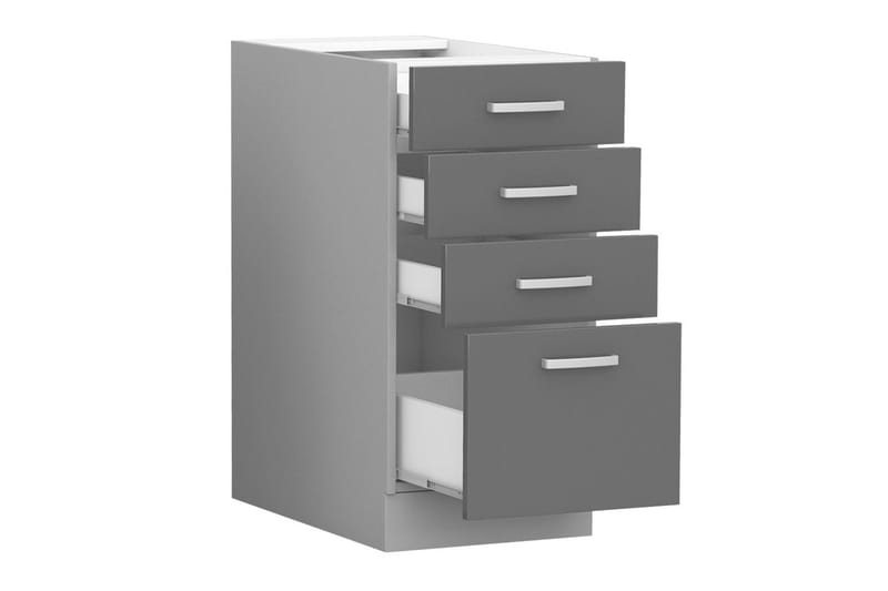 Bianco Kaappi laatikoilla 40x52x82 cm - Säilytys - Kaappi - Säilytyskaappi