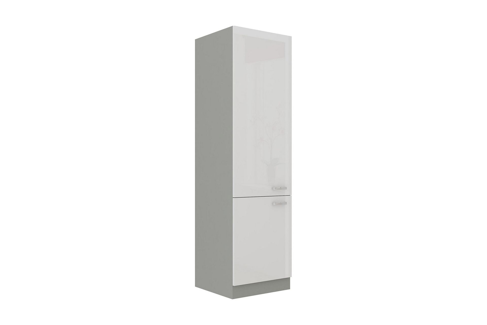 Bianco Kaappi ovilla 60x57x210 cm - Säilytys - Kaappi - Säilytyskaappi