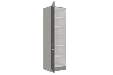 Bianco Kaappi ovilla 60x57x210 cm - Säilytys - Kaappi - Säilytyskaappi