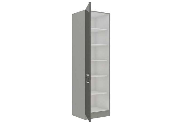 Bianco Kaappi ovilla 60x57x210 cm - Säilytys - Kaappi - Säilytyskaappi