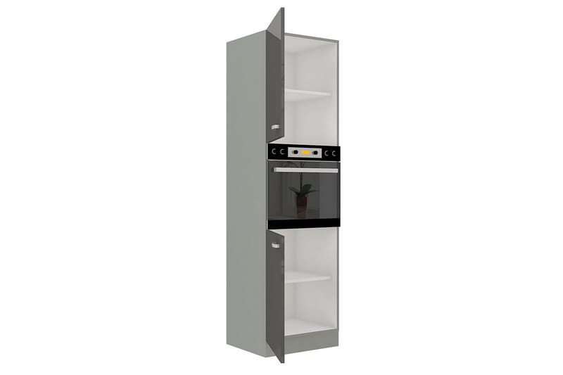 Bianco Keittiökaappi 60x57x210 cm - Säilytys - Kaappi - Säilytyskaappi