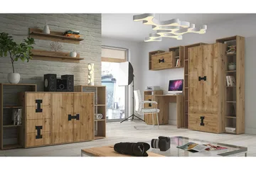 Castlebay Highboard Brown - Säilytys - Kaappi - Säilytyskaappi