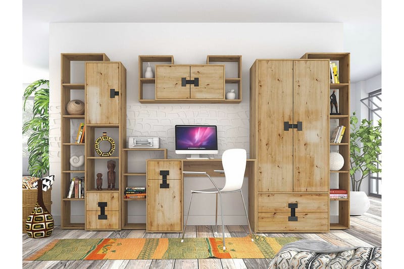 Castlebay Highboard White - Säilytys - Kaappi - Säilytyskaappi