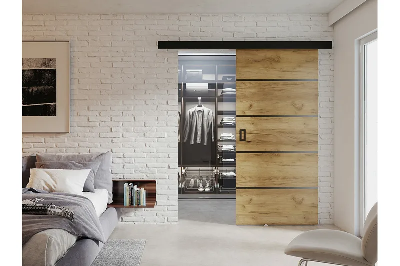 Clonmore Highboard Brown - Talo & remontointi - Rakentaminen - Ovet - Liukuovi