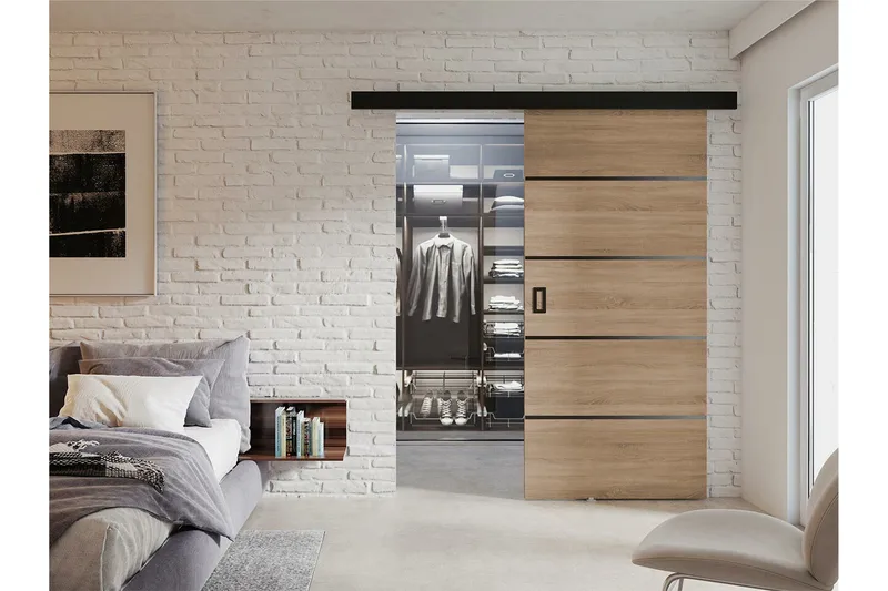 Clonmore Highboard Brown - Talo & remontointi - Rakentaminen - Ovet - Liukuovi