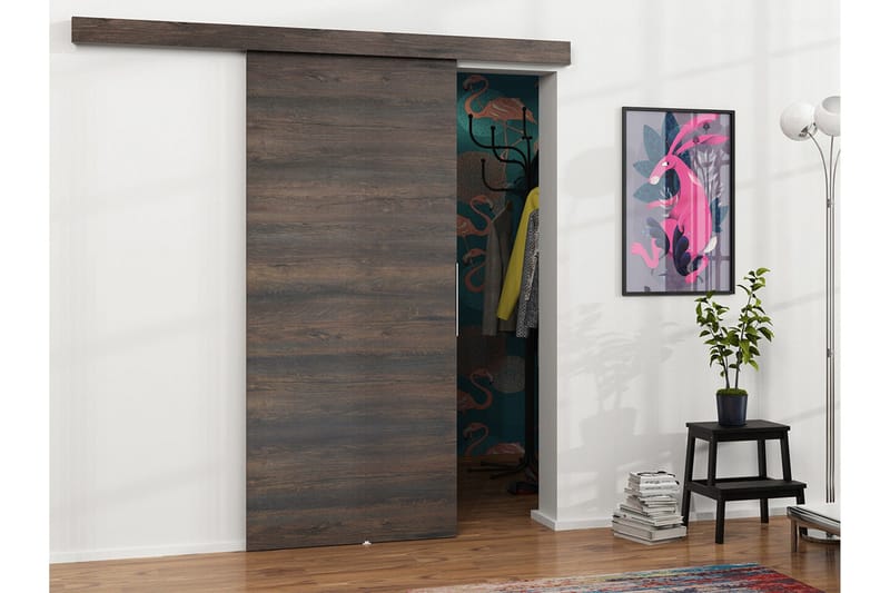 Clonmore Highboard Dark brown - Talo & remontointi - Rakentaminen - Ovet - Liukuovi