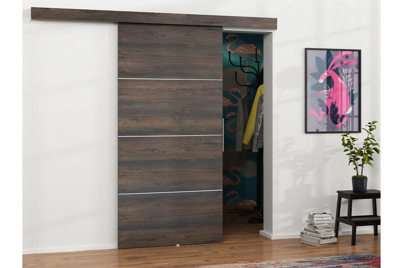 Clonmore Highboard Dark brown - Talo & remontointi - Rakentaminen - Ovet - Liukuovi