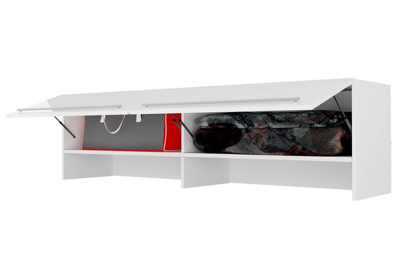 Concept Pro Förvaringsskåp 215x46x58 cm White High gloss 215x46x58 - Säilytys - Kaappi - Säilytyskaappi