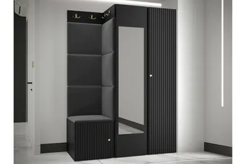 Dunvegan Highboard Black - Säilytys - Kaappi - Säilytyskaappi