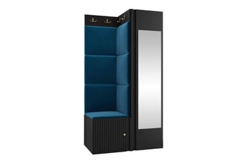 Dunvegan Highboard Black - Säilytys - Kaappi - Säilytyskaappi
