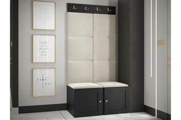 Dunvegan Highboard Black - Säilytys - Kaappi - Säilytyskaappi