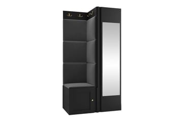 Dunvegan Highboard Black - Säilytys - Kaappi - Säilytyskaappi
