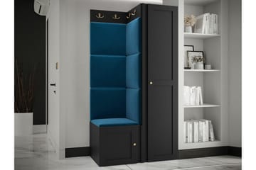 Dunvegan Highboard Black - Säilytys - Kaappi - Säilytyskaappi