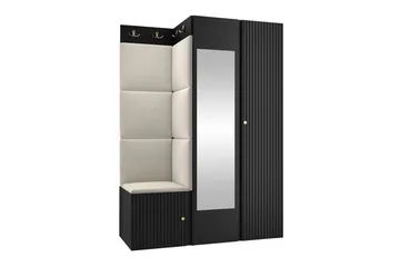 Dunvegan Highboard Black - Säilytys - Kaappi - Säilytyskaappi