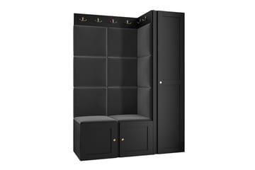 Dunvegan Highboard Black - Säilytys - Kaappi - Säilytyskaappi