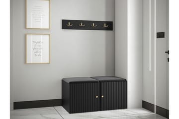 Dunvegan Highboard Black - Säilytys - Kaappi - Säilytyskaappi