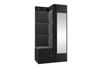 Dunvegan Highboard Black - Säilytys - Kaappi - Säilytyskaappi