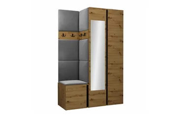 Dunvegan Highboard Black - Säilytys - Kaappi - Säilytyskaappi