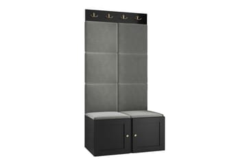 Dunvegan Highboard Black - Säilytys - Kaappi - Säilytyskaappi