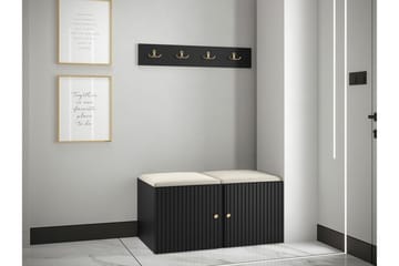 Dunvegan Highboard Black - Säilytys - Kaappi - Säilytyskaappi