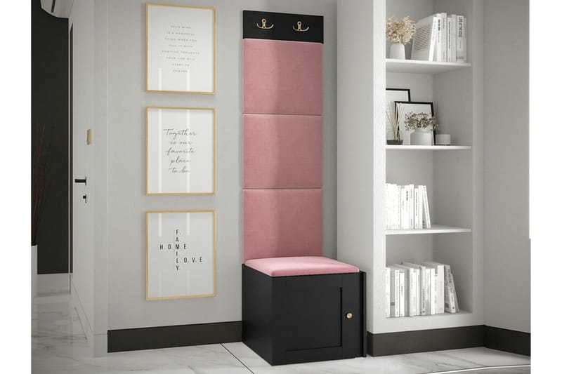 Dunvegan Highboard Black - Säilytys - Kaappi - Säilytyskaappi