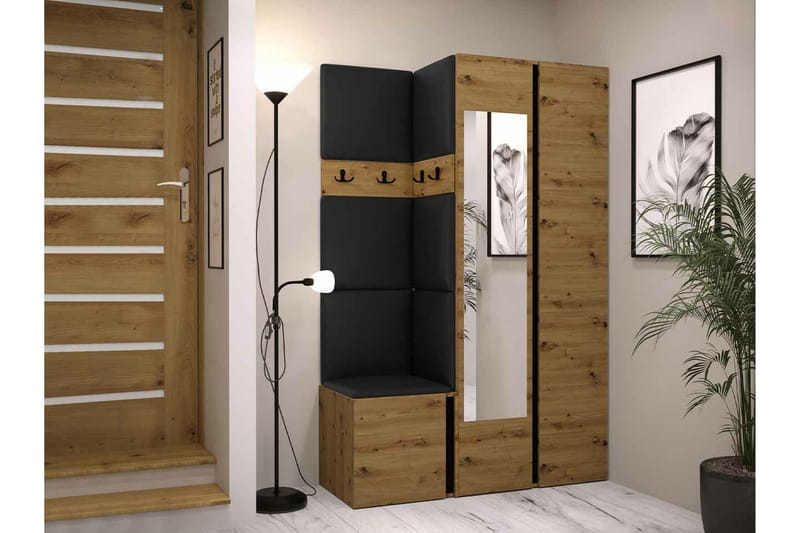 Dunvegan Highboard Black - Säilytys - Kaappi - Säilytyskaappi