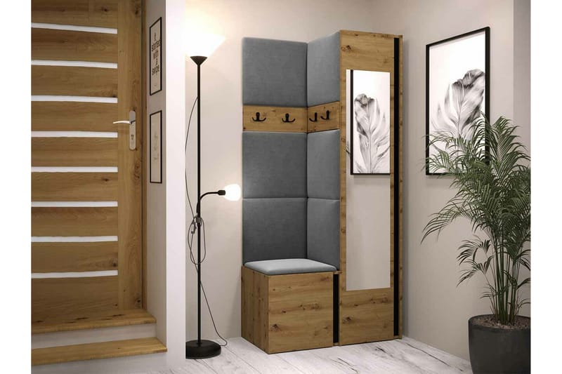 Dunvegan Highboard Black - Säilytys - Kaappi - Säilytyskaappi