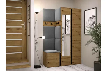 Dunvegan Highboard Black - Säilytys - Kaappi - Säilytyskaappi