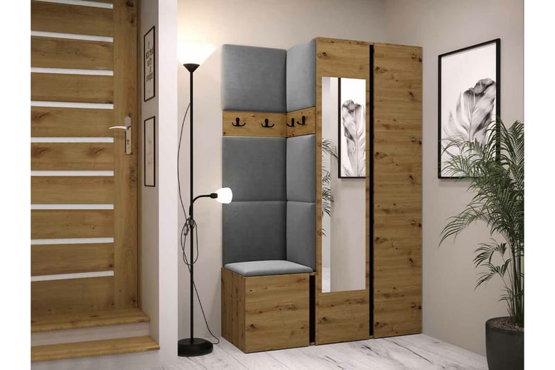 Dunvegan Highboard Black - Säilytys - Kaappi - Säilytyskaappi