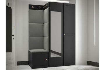 Dunvegan Highboard Black - Säilytys - Kaappi - Säilytyskaappi