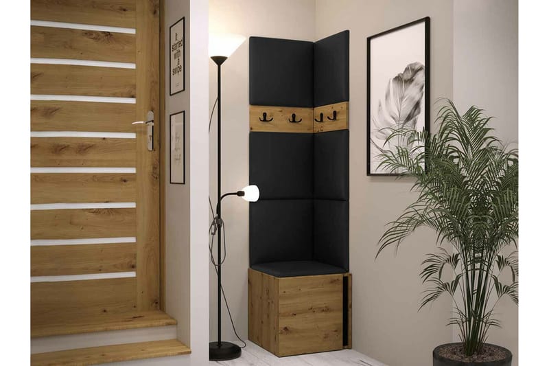 Dunvegan Highboard Black - Säilytys - Kaappi - Säilytyskaappi