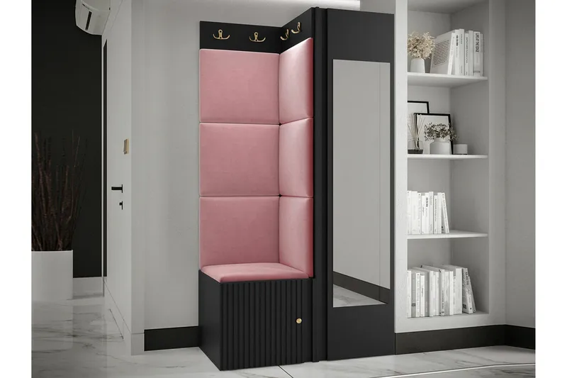 Dunvegan Highboard Black - Säilytys - Kaappi - Säilytyskaappi