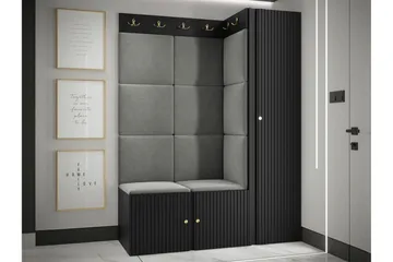 Dunvegan Highboard Black - Säilytys - Kaappi - Säilytyskaappi