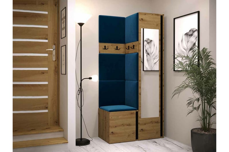 Dunvegan Highboard Black - Säilytys - Kaappi - Säilytyskaappi