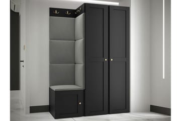 Dunvegan Highboard Black - Säilytys - Kaappi - Säilytyskaappi