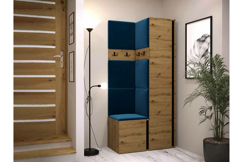 Dunvegan Highboard Black - Säilytys - Kaappi - Säilytyskaappi