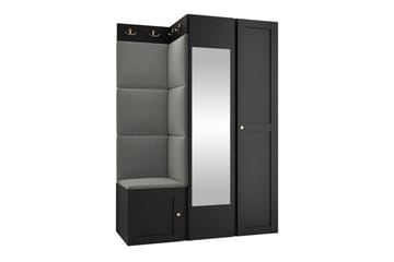 Dunvegan Highboard Black - Säilytys - Kaappi - Säilytyskaappi